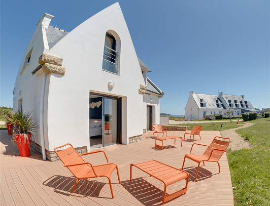 Terrasse avec vue mer